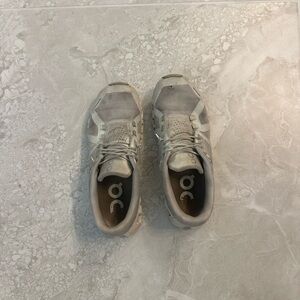 On Running Light Tan Athletic Shoes